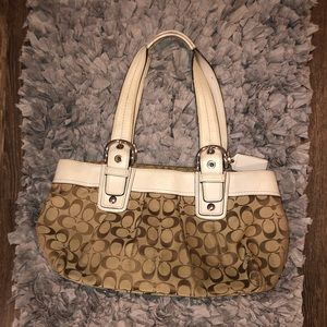 VINTAGE COACH handbag Gently Used